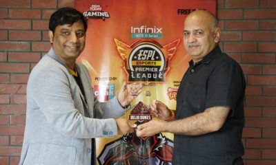 ESPL 2021: Deputy Chief Minister Sisodia launches Team Delhi Dukes