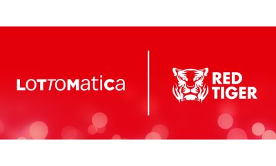 Red Tiger games live with Lottomatica