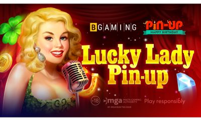 BGaming celebrates Pin-Up casino birthday releasing new custom slot Lucky Lady Pin-up