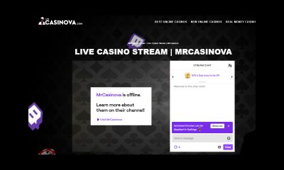 MrCasinova Launches a New Casino Livestream on Twitch