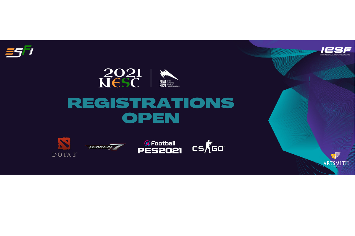 National Esports Championships 2021 to kick-start on August 6