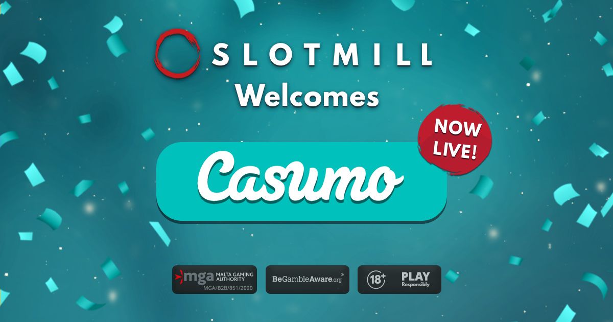 Slotmill goes live with Casumo