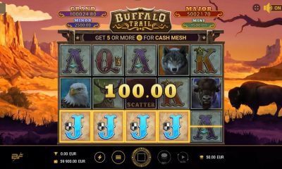 Buckle up for a wild ride in BF Games' Buffalo Trails™