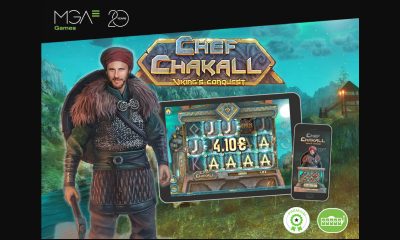 Chef Chakall Viking's Conquest from MGA Games, now available for all international markets