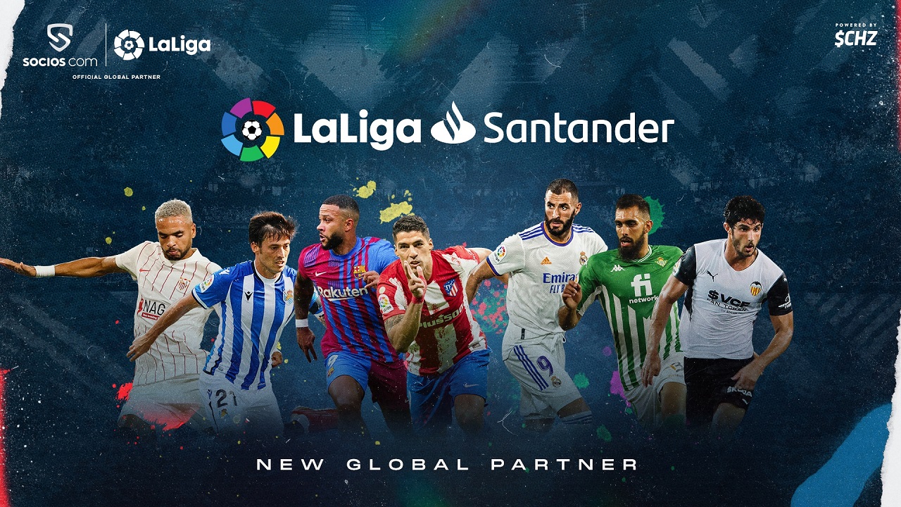 Socios.Com Partners With LaLiga To Become Global Fan Engagement Partner