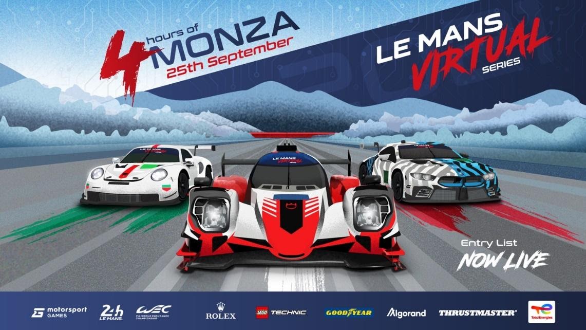 LE MANS VIRTUAL SERIES COMPETITORS READY FOR ROUND ONE AT ITALY'S TEMPLE OF SPEED