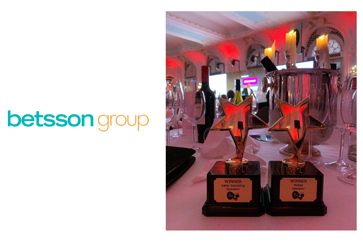 BETSSON WINS TWO AWARDS AT THE INTERNATIONAL GAMING AWARDS 2021