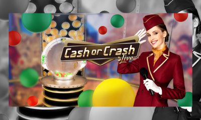 EVOLUTION LAUNCHES CASH OR CRASH, UNIQUE HIGH-FLYING LIVE GAME SHOW