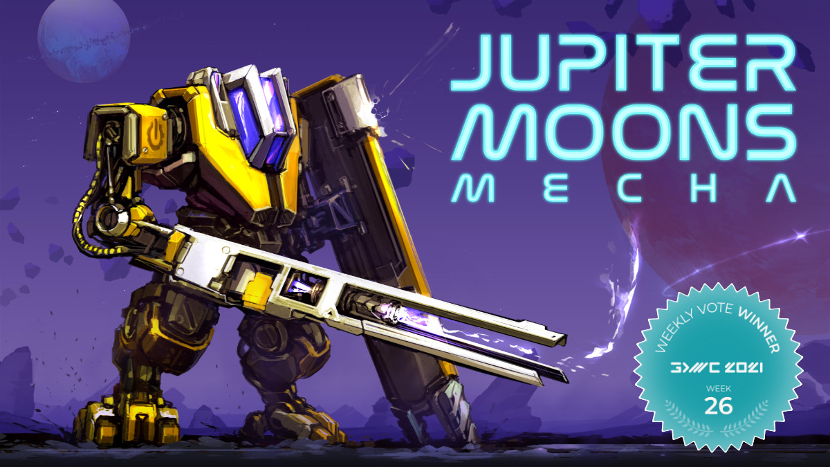 Mecha Card Battler Jupiter Moons: Mecha Wins Fan Favorite Vote 26 at GDWC 2021!