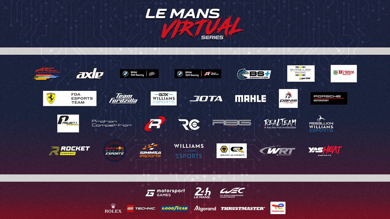 Racing and esports elite combine for Le Mans Virtual Series