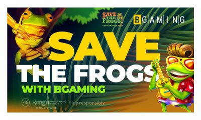 Elvis frog saves frogs! BGaming donates part of revenue from top game to protect amphibian population