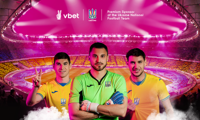 VBET has become the "Premium" sponsor of the Ukrainian National Football Team