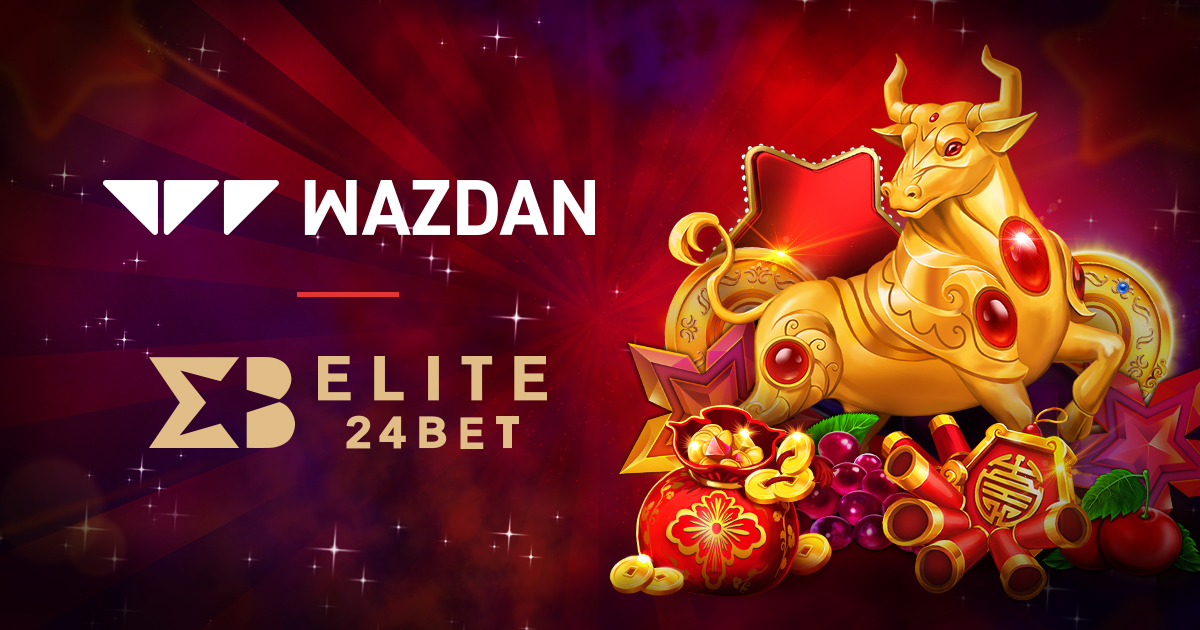 Wazdan takes its complete games collection live with Elite24Bet