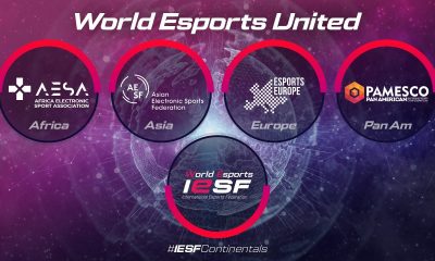 IESF CONTINUES TO UNITE THE WORLD OF ESPORTS WITH ACCEPTANCE OF THREE NEW CONTINENTAL FEDERATIONS