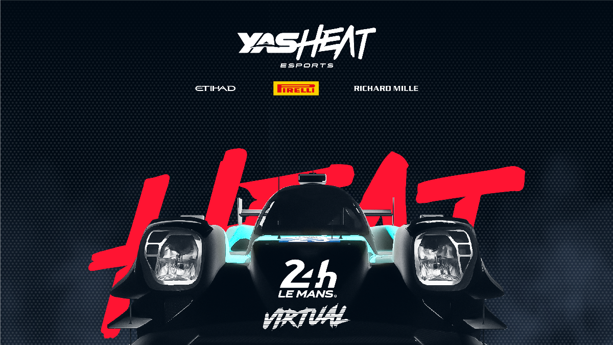 YAS HEAT ESPORTS all fired up for Le Mans Virtual Series