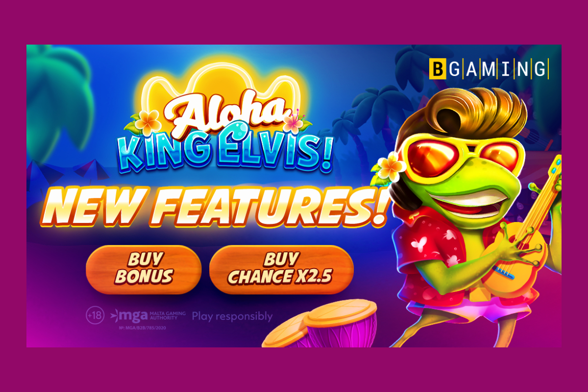 New extra features in Aloha King Elvis slot by BGaming!