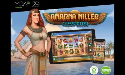 Amarna Miller and Ana Catharina are the main characters in the latest localised Casino Slot games from MGA Games