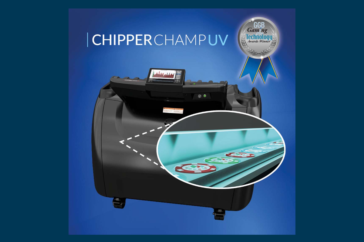 TCSJOHNHUXLEY celebrates GGB Gaming & Technology Award for Chipper Champ UV