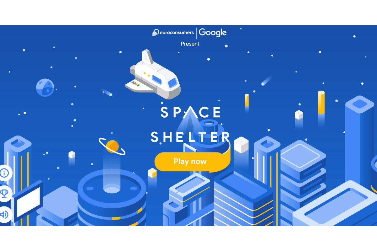 Co-creating for a safer web: Ahead of EU Cybersecurity Month, Google and Euroconsumers launch Space Shelter