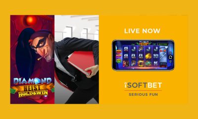 iSoftBet launches glittering raid in Diamond Heist