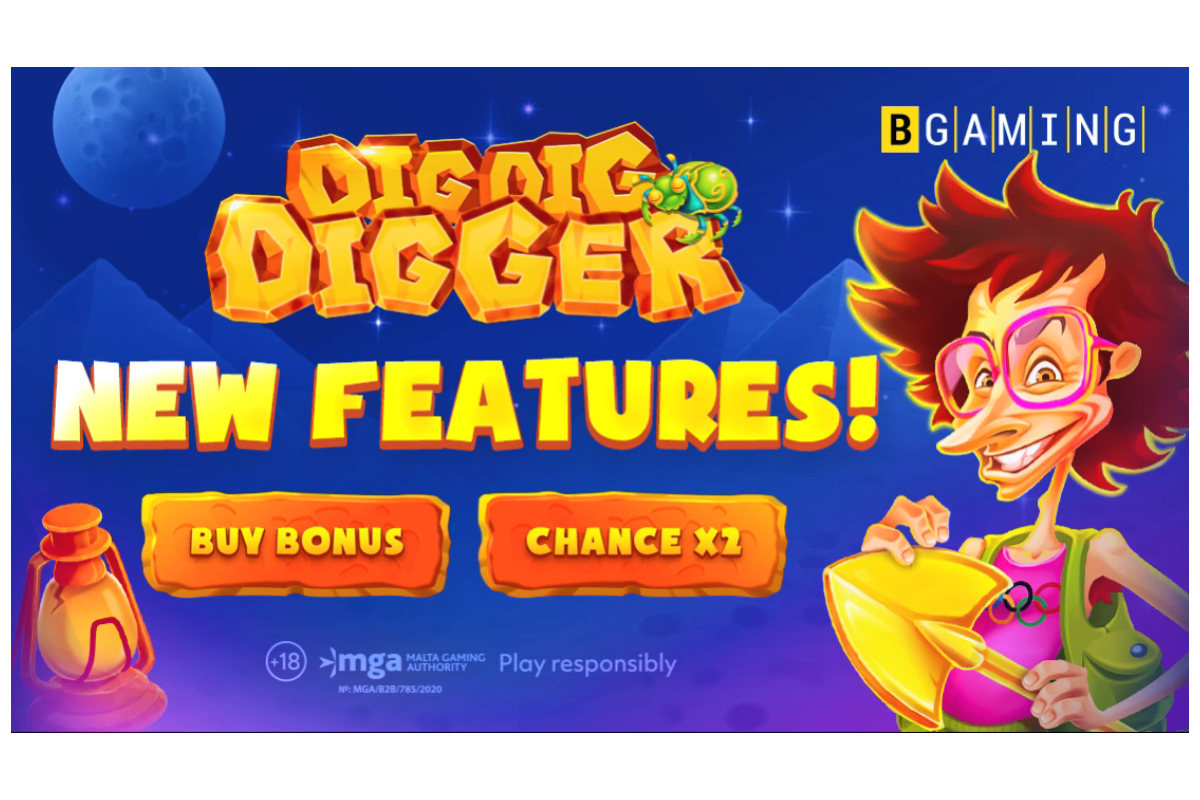 BGaming upgraded Dig Dig Digger slot with new features!