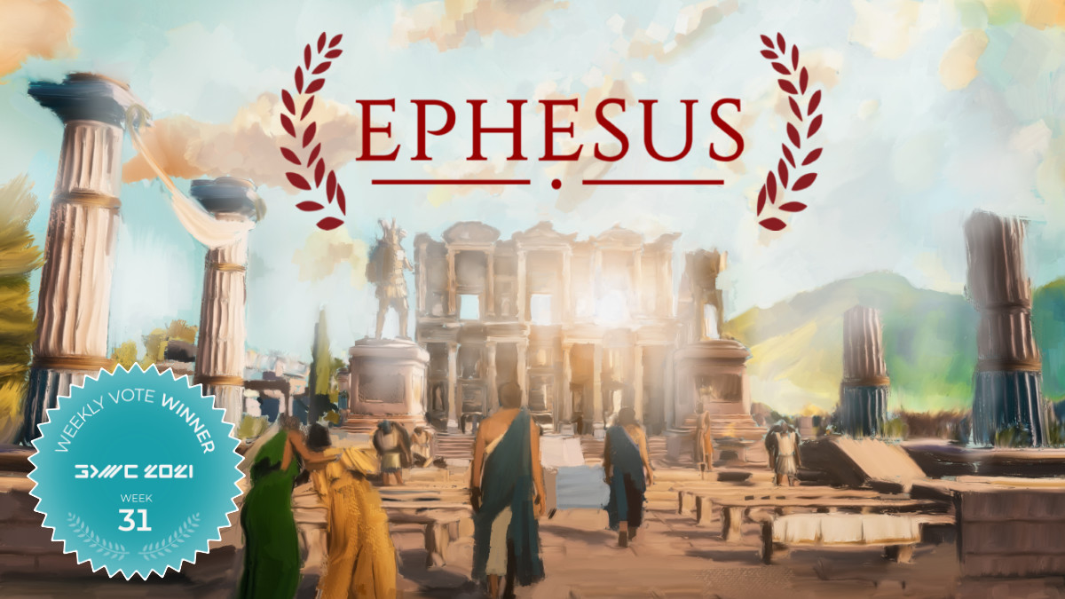 Roman Empire Survival & Exploration Game Ephesus Wins Fan Favorite Vote 31 at GDWC 2021!