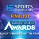 Esports Technologies Nominated for Esport Product of the Year Award at the Prestigious Europe Gaming Awards