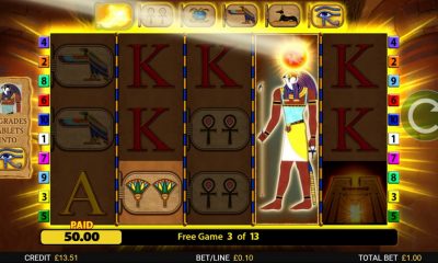 Capture the Golden Tablet in Blueprint Gaming's latest Eye of Hours release