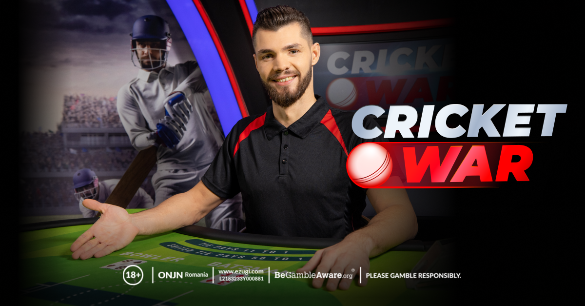 Ezugi launches brand-new card game, Cricket War