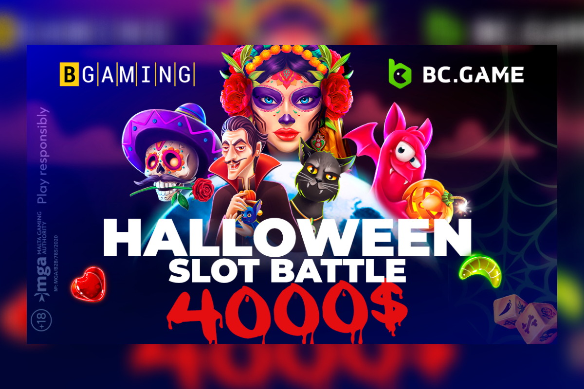 BGaming and BC.GAME launched Halloween slot battle!