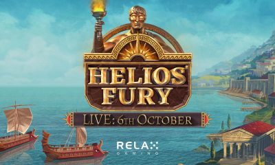 Relax Gaming sails into battle with new slot Helios' Fury