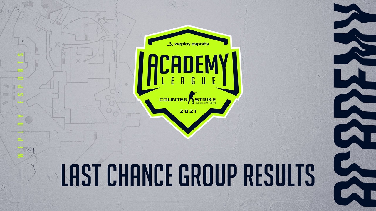 WePlay Academy League Season 2 Last Chance Group Results