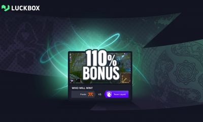 Luckbox launches new bonus to celebrate Worlds 2021 and TI10