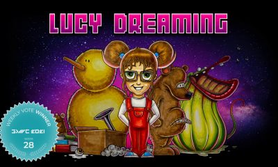 Point & Click Adventure Lucy Dreaming to Victory in Fan Favorite Vote 28 at GDWC 2021!