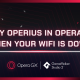 Opera GX blasts off with Operius, the new arcade space shooter to play in the browser when your WiFi is gone