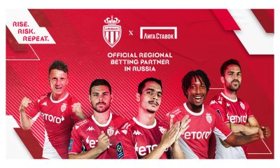 Liga Stavok becomes official sports betting partner of AS Monaco in Russia