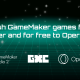 Opera opens up for faster, easier and free publishing of new games from GameMaker Studio to Opera GX users