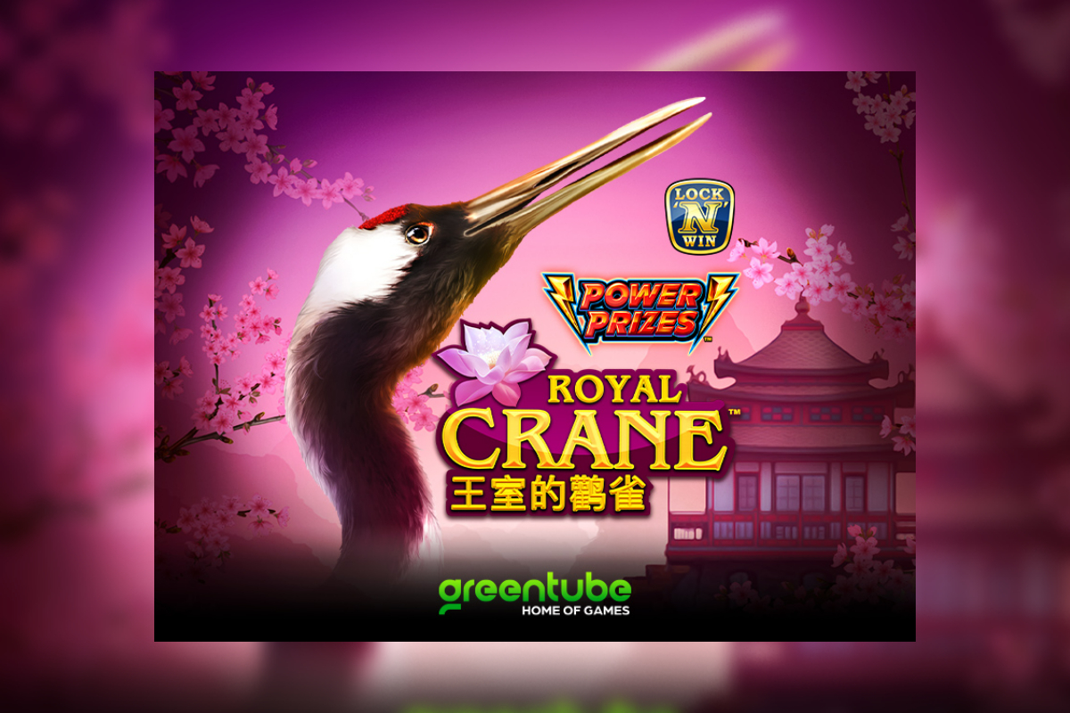 Greentube treats players to a majestic experience in Power Prizes™ - Royal Crane™
