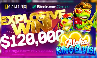 Crypto player wins incredible $120,000+ Jackpot in Aloha King Elvis slot by BGaming