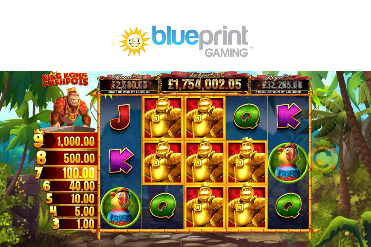 Blueprint Gaming's reel royalty returns in King Kong Cashpots