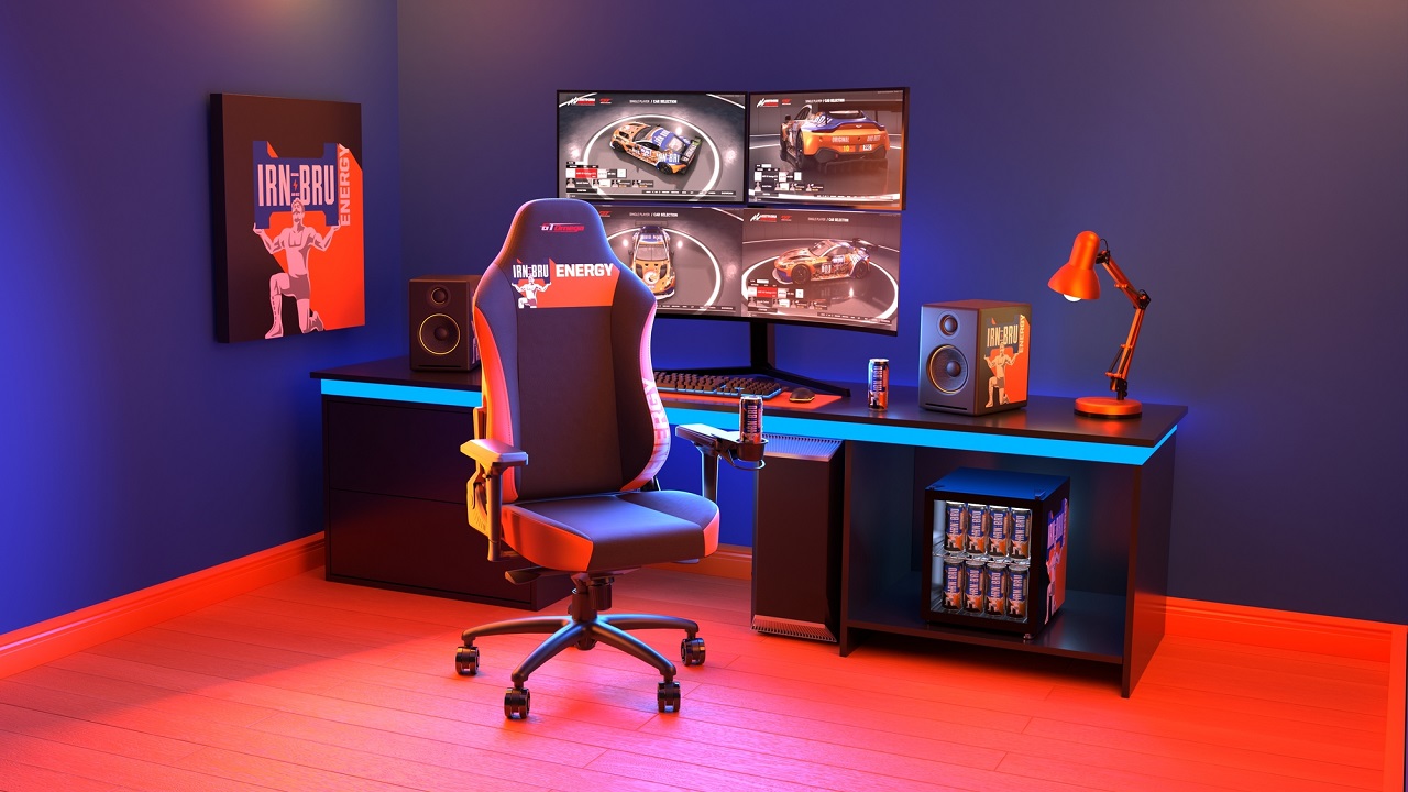 UP YOUR GAME: THE IRN-BRU ENERGY SET-UP THAT WILL TAKE YOU TO THE NEXT LEVEL