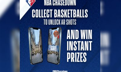 NBA LAUNCHES AUGMENTED REALITY MOBILE GAME IN THE UK IN CELEBRATION OF LEAGUE'S 75TH ANNIVERSARY SEASON