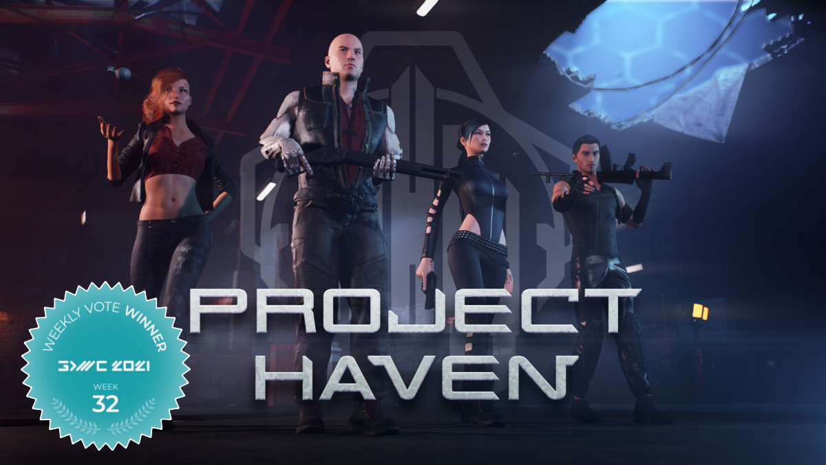 Project Haven a Tactical Turn-Based Co-Op game has won the 32nd Fan Favorite vote at GDWC 2021!