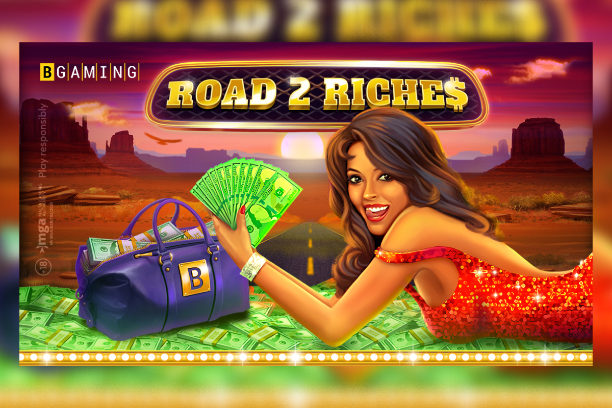 BGaming starts journey to huge winnings and fame in its new Road2Riches slot