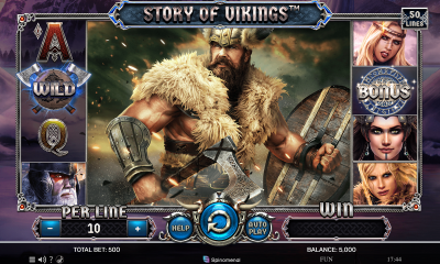 Spinomenal unveils Story of Vikings slot