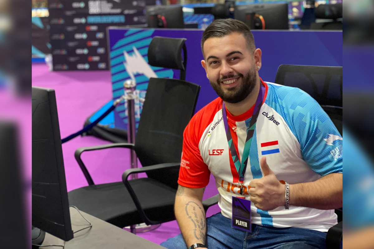 LUXEMBOURG ESPORTS FEDERATION FIRST OUTSTANDING PARTICIPATION OF A LUXEMBOURG ATHLETE IN THE IESF WORLD CHAMPIONSHIPS