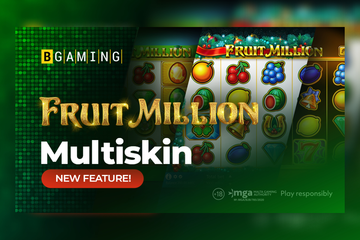 Choose your favourite holiday and enjoy the game: BGaming presents multiskin edition of Fruit Million slot