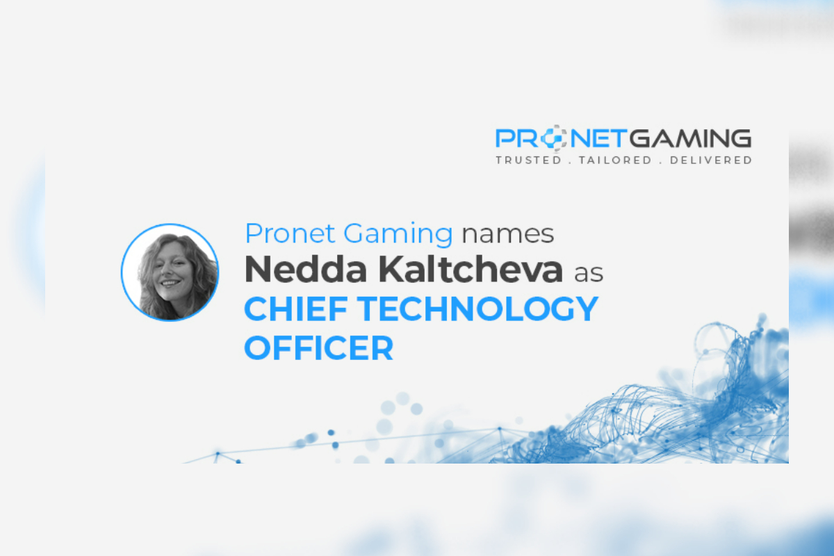 Pronet Gaming appoints Nedda Kaltcheva as new CTO
