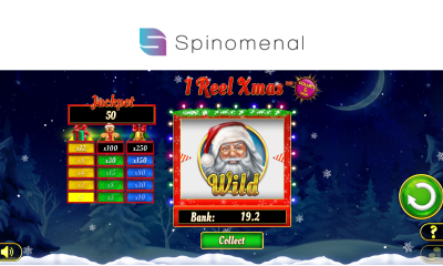Spinomenal unwraps 1 Reel Xmas