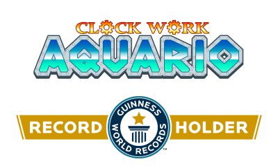 Breaking a GUINNESS WORLD RECORDS™ title Clockwork Aquario celebrating its global release with a brand new record